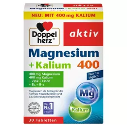 DOPPELHERZ Magnézium+Kálium tabletta, 30 db