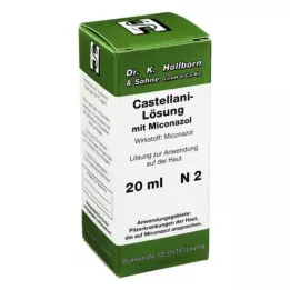 CASTELLANI m mikonazol oldat, 20 ml