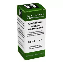 CASTELLANI viszkózus mikonazol oldat, 20 ml