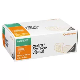 OPSITE Poszt-OP Látható 10x15 cm-es kötszer, 20 db