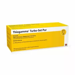 THIOGAMMA Turbo Set Pur injekciós palackok, 10X50 ml