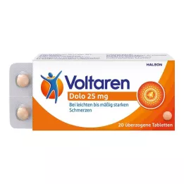 VOLTAREN Dolo 25 mg fedett tabletták, 20 db
