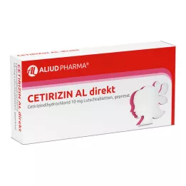 CETIRIZIN AL direkt pasztilla, 49 db
