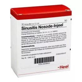 SINUSITIS Nosode Injeel ampullák, 10 db