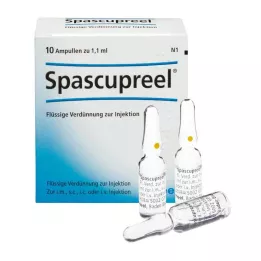 SPASCUPREEL Ampullák, 10 db
