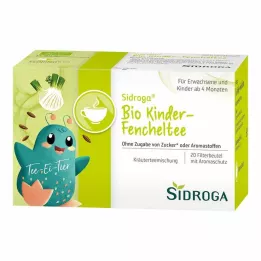 SIDROGA Bio gyermek édesköménytea filtertasakok, 20X2,0 g
