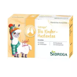 SIDROGA Bio gyermek köhögés elleni teafilter tasakok, 20X1,5 g