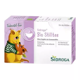 SIDROGA Bio szoptatótea filtertasakok, 20X1,5 g