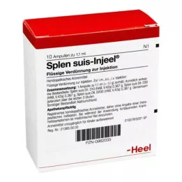 SPLEN Suis Injeel Ampoules, 10 db