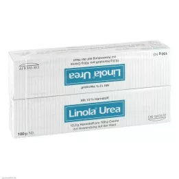 LINOLA UREA Tejszín, 2X100 g