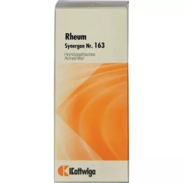 SYNERGON KOMPLEX 163 Rheum csepp, 20 ml