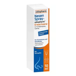 NASENSPRAY-ratiopharm Adults tartósítószer mentes, 10 ml