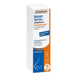 NASENSPRAY-ratiopharm Adults tartósítószer mentes, 15 ml