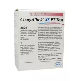 COAGUCHEK XS PT Teszt, 2X24 St