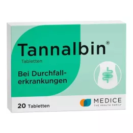 TANNALBIN Tabletta, 20 db
