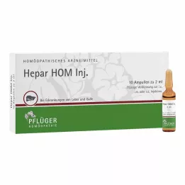 HEPAR HOM Injekciós ampullák, 10X2 ml