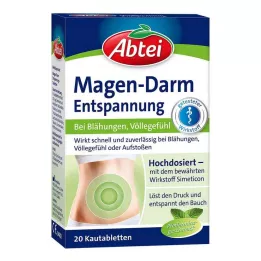 ABTEI Gasztrointesztinális relaxációs tabletta, 20 db