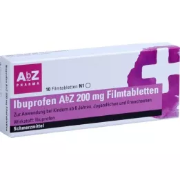 IBUPROFEN Abbey 200 mg film -bevonatú tabletták, 10 db