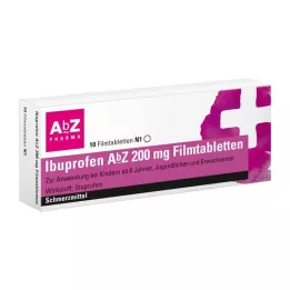 IBUPROFEN AbZ 200 mg filmtabletta, 10 db