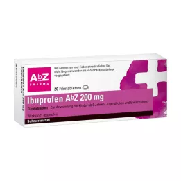 IBUPROFEN Abbey 200 mg film -bevonatú tabletták, 20 db
