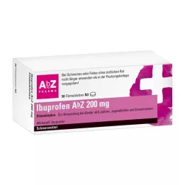 IBUPROFEN AbZ 200 mg filmtabletta, 50 db