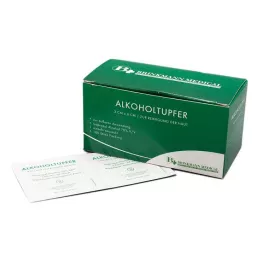 ALKOHOLTUPFER 3x6 cm steril, 100 db