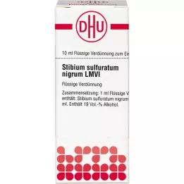 STIBIUM SULFURATUM NIGRUM LM VI hígítás, 10 ml