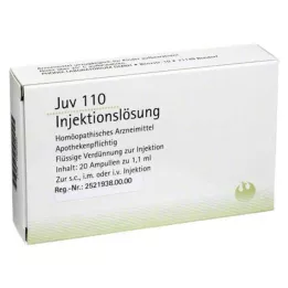 JUV 110 Injekciós oldat 1,1 ml ampulok, 20x1,1 ml