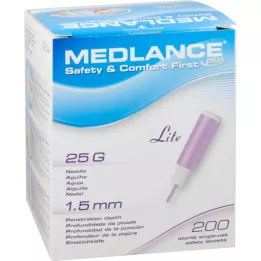 MEDLANCE plus Lite biztonsági lándzsák 25 G, 200 db
