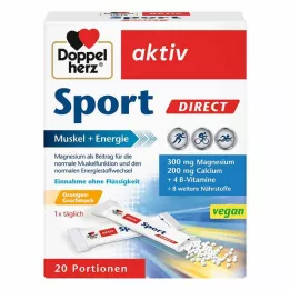 DOPPELHERZ Sport DIRECT Vitaminok+Ásványi anyagok, 20 db