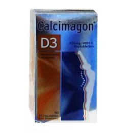 CALCIMAGON D3 rágótabletta, 112 db