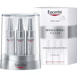 Eucerin Hyaluron töltőanyag-anti-szérumkoncentrátum, 6x5 ml