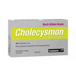 CHOLECYSMON Ezüst gyöngyök, 25 db