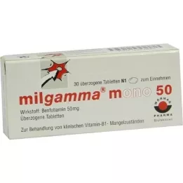 MILGAMMA Mono 50 fedett tabletta, 30 db