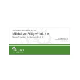 MILCHSÄURE Pflüger injekciós oldat 5 ml, 10 db