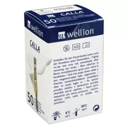 WELLION CALLA Vércukor tesztcsíkok, 50 db