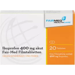 Ibuprofen 400 mg akut fair-med healthcare film fül., 20 db