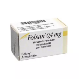 FOLSAN 0,4 mg-os tabletta, 20 db