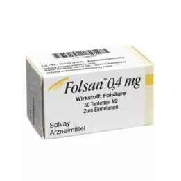 FOLSAN 0,4 mg-os tabletta, 50 db