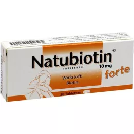 NATUBIOTIN 10 mg Forte tabletták, 20 db