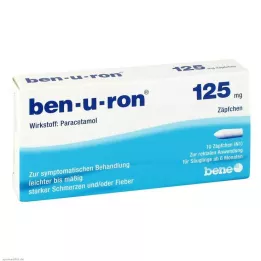 BEN-U-RON 125 mg-os kúpok, 10 db
