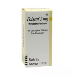 FOLSAN 5 mg-os tabletta, 100 db