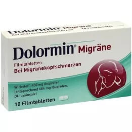 DOLORMIN Migrénfilm -bevonatú tabletták, 10 db