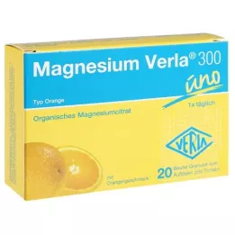 MAGNESIUM VERLA 300 narancssárga granulátum, 20 db