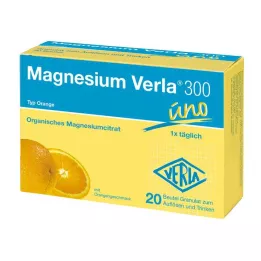 MAGNESIUM VERLA 300 narancssárga granulátum, 20 db