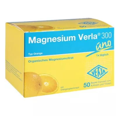 MAGNESIUM VERLA 300 narancssárga granulátum, 50 db