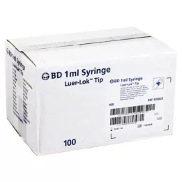 BD PLASTIPAK Spr.1 ml Luer Lok 3 részes, 100X1 ml