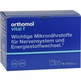 Orthomol Vital F 15 Granulátumok / kapszulák Kombinációs csomag, 1 db