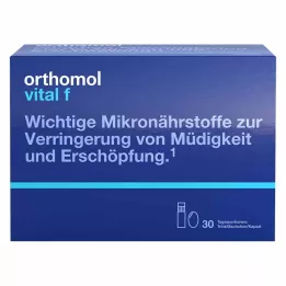 ORTHOMOL Vital F ivópalack/kapszula kombócsomag, 30 db