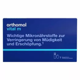 ORTHOMOL Vital M ivópalack/kapszula kombócsomag, 7 db